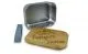 Edelstahl-Lunchbox mit Bambusdeckel und Gummiband - inkl. persnlicher Gravur