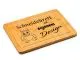Schneidebrett aus Bambus mit Gravur - 30 x 20 cm