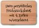 Frhstcksbrett mit 4 Textzeilen