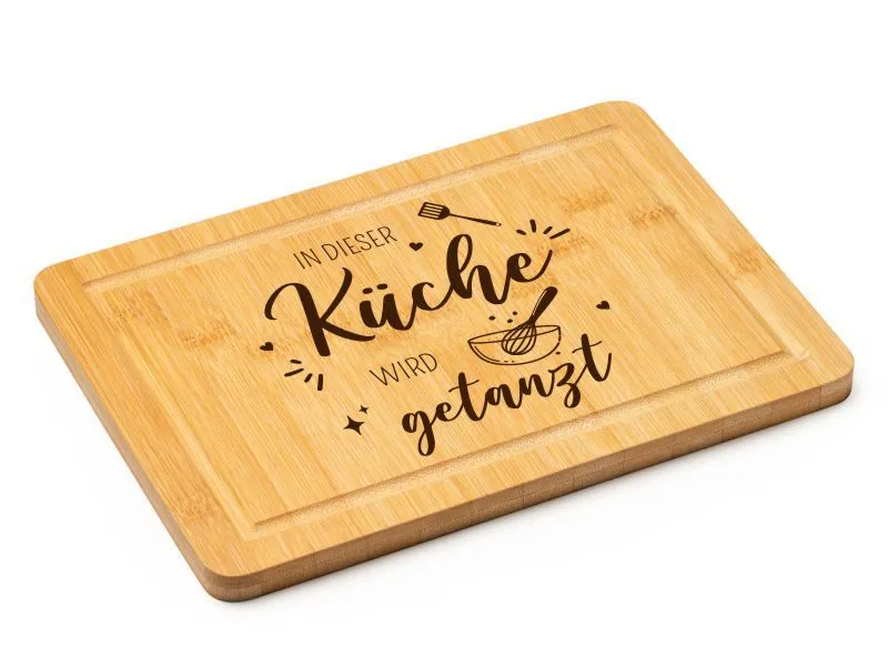 Schneidebrett - In dieser Kche wird getanzt 💃 - 30 x 20 cm