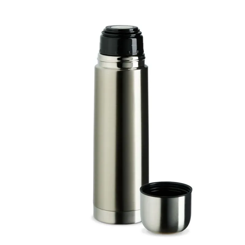 Personalisierte Edelstahl-Thermosflasche mit Text-Gravur 0,5L