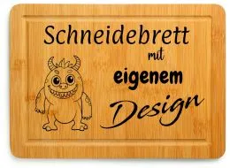 Schneidebrett mit Gravur