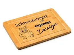 Schneidebrett mit Gravur